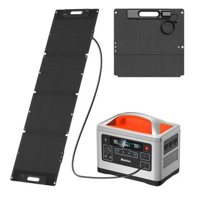 China Portable Power Station/Outdoor//Laptop/Mobile Panel Faltbare Solar Portatil 120W Camping Folding Foldable Portable Solar Panel for sale