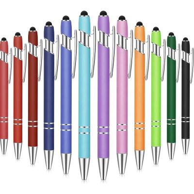 China Office & Gift Ballpoint Pen with Stylus Tip, 1.0 Mm Black Ink Metal Pen Stylus Pen for Touch Screens for sale