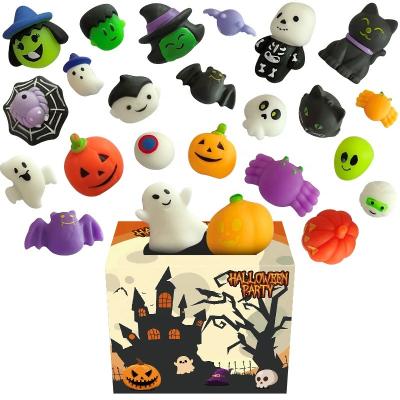 China Halloween Gift Halloween Blind Box Gifts Of Stress Toys Set 24 Packs for sale