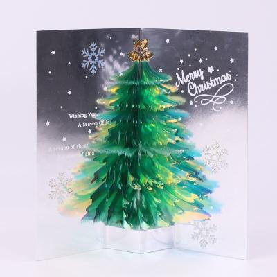 China Europe Christmas Ornament 3d Christmas Tree Card Greeting for sale