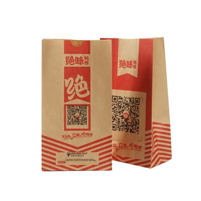 China Recyclable Kraft Eco Friendly Shopping Packaging Clothing Made Handle Reuse Custom Logo Craft Food Take Away Bread Food Paper Bags for sale