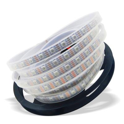 China Low Power Consumption RGBIC Led Strip Light SMD5050 Programming Digital Flexible Full Color Led Strip RGB Light for sale