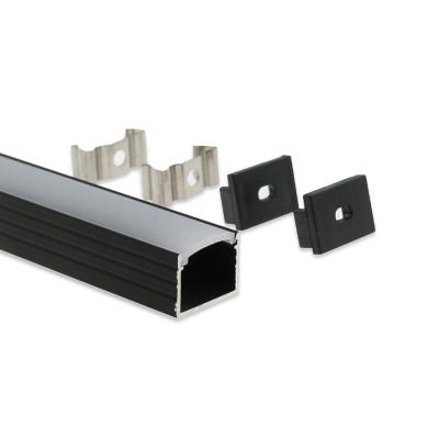 China Decorations Recessed Aluminum Profile With Wing Led Aluminum Extrusion Housing Profiles For Strip Light for sale