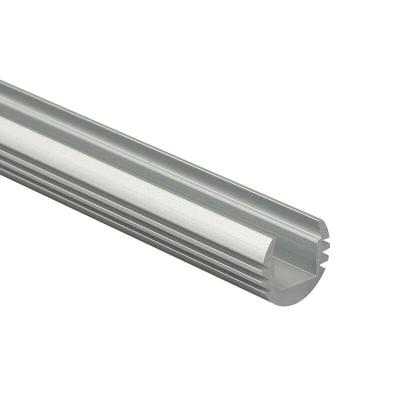 China Cylindrical Aluminum Ceiling Lights Office Light Aluminum Profile Decorations W20*H20 Profile LED Suspensions Channel Serie. for sale