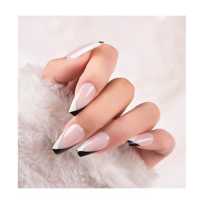 China French Popular Easywell 28 Pcs Artificial Nails Press On False Nails Artificial Nails for sale