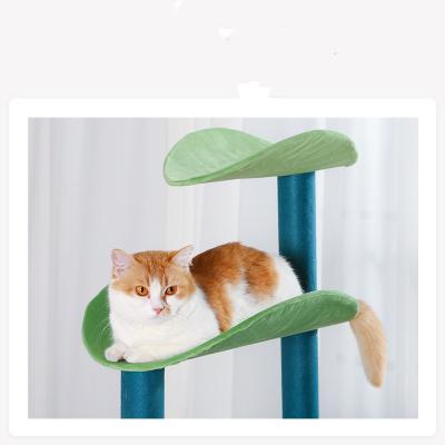 China Pet Stored Toy Climbing Frame Cat Tree Non-tarpaulin Cat Nest Rack Small for sale