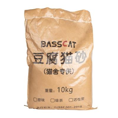 China Small Animals 2023 Package Cat House Special Bean Curd Cat Litter Largest Product 10Kg for sale