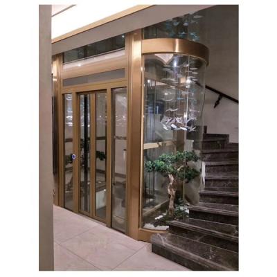 China Modern China Elevator Company GSE Easy To Install Small Home Elevator Traction Villa Elevator for sale