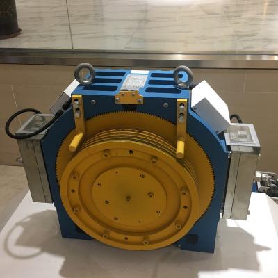 China Xinda Environmental Motor Permanent Magnet Synchronous Gearless Traction Machine for sale