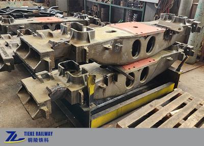 China Railway Wagon Bogie Parts Bogie Bolster Bogie Side Frame Three Piece for sale