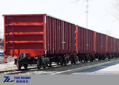 China carro ferroviario del indicador de 1520m m con el volumen 82 M3 de Axle Load 23.5t en venta