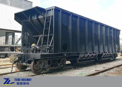 China 1435 mm standaardbreedte 90 ton payload snelle ontlading hopper wagons voor mineraal erts Te koop