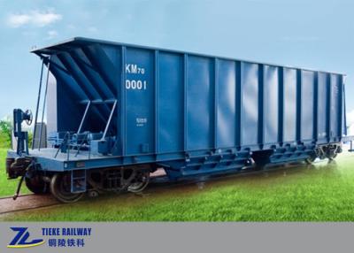 China Zware Lading 70 Ton Ore Coal Railway Hopper-Wagens 1435mm Maat 120 Km/H-Snelheidswagens Te koop