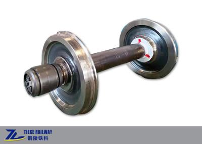 China A roda forjada 860mm Axle Assembly 13t Axle Load KSR do trilho de Wheelset do trem aprovou à venda