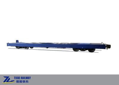 China Intermodal de Autotrein 1520mm van de Stekel Flatbed Spoorweg Breedspoor78t Lading Te koop