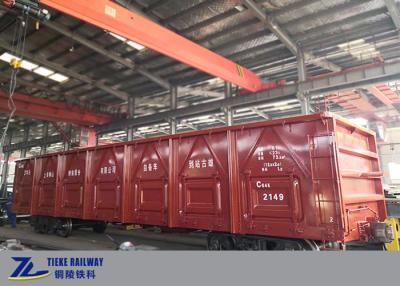 China Carros a granel de tragante abierto estándar 80km/H de la carga del Railcar 70t del carro del EN en venta