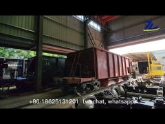 Railway Ballast Wagon Hopper Wagon Assembly in Workshop