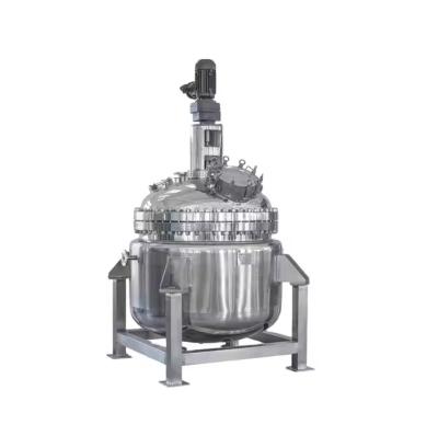 China 100 kg Customizable Glass Reactor Lab Glass Reactor ISO ASME Certified for sale