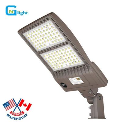 China 277V 480V 320w 240w 200w microwave industrial motion sensor outdoor led street light led parking lot light for sale