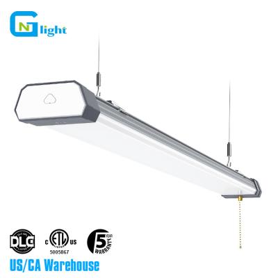 China Office UL Listed Industrial 100W 120W Body Light Fixture Linear High Bay Light Aluminum Factory Warehouse LED Desk Lamp Tubes for sale