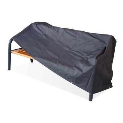 China Eco-freindly Polyester Waterproof Easy Carry Garden Patio Bench Cover / Outdoor Furniture Cover for sale