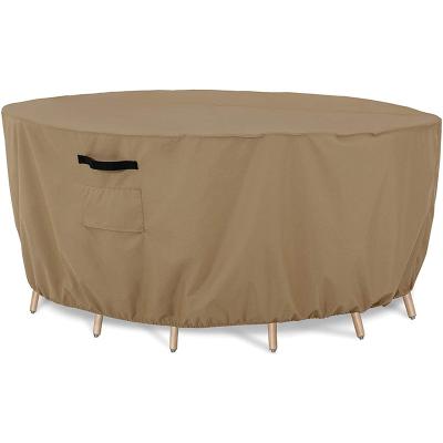 China Waterproof kly OXFORD FABRIC Table Furniture Outdoor Round Patio Cover for sale