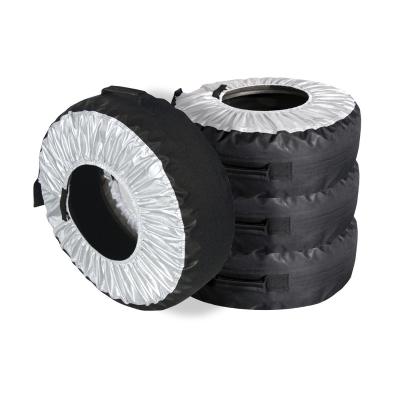 China Polyester waterproof and dustproof wheel storage bag patio tire bag made in China for sale