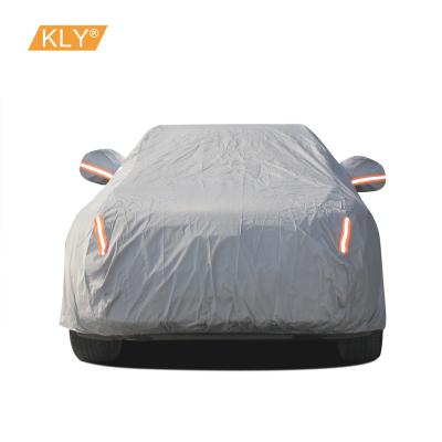 China Universal UV Protection and Sun Protection PEVA/PP Cotton Waterproof and Sun Protection Car Covers for sale