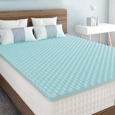 China OEM ODM Home Use Cooling Honeycomb Firmness Premium Gel-Infused Memory Foam Mattress Medium Topper for sale