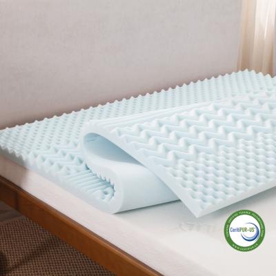 China Sleepwell Furniture Twin Size Sponge Bed Memory Foam Mattress Cooling High Density Thin Topper for sale