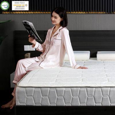 China Hot Selling OEM ODM Night Hotel Silent King Compress Roll Up Sponge Memory Foam Mattress Topper Hybrid Low Bed for sale