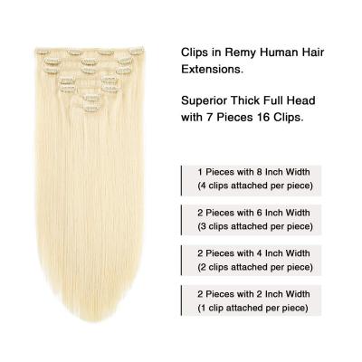 China Straight Smooth Thick Remy Real Full Head Double Wefted Extensions Cut Into Russian Human Hair Extensions 100% Hair Extensions for sale