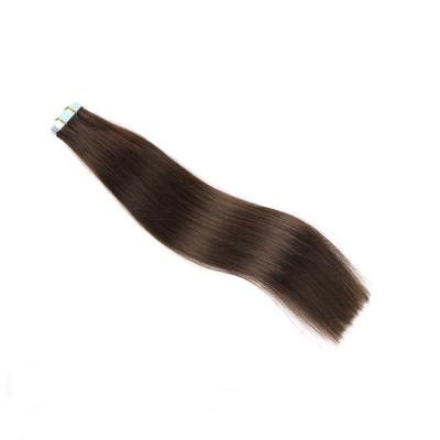 China Double Straight Drawn Invisible Double Drawn Remy European Tape In Hair Extensions Tape Hair Extensions 1bag=20picks for sale