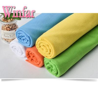 China TOP SALES Antistatic 100% Polyester Spun Textile PK Knit Pique Fabric Pique for sale