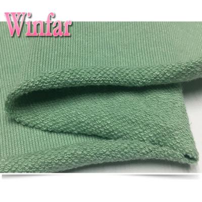 China Winfar Polyester Anti-Static Rayon Soft Touch Textile French Terry Fabric For Women Tank Top for sale