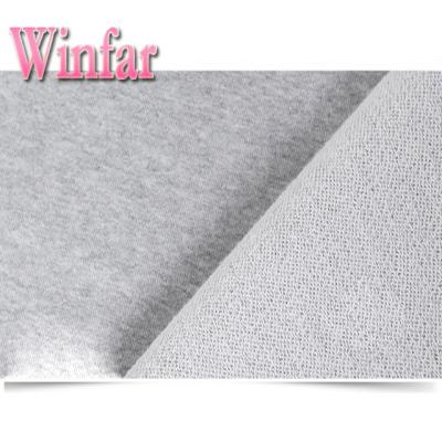 China Shaoxing Anti-Static Factory Knit Polyester Blend Viscous Blend French Terry Towel Fabric for sale