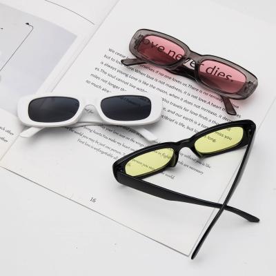 China Fashion Sunglasses 2020 2021 Retro Square Luxury Vintage Men Small Rectangle Women's Travel Brand Glass Sun Glasses for sale