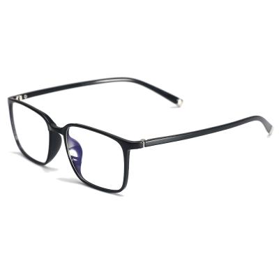 China Wholesale Fashion Tr90 Frame Plain Blue Light Anti Reading Glasses For Men Women Students Unisex for sale