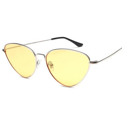 China Fashionable And Durable Wholesale Customized Style Sunglasses Multi Shape Simple Triangle Sun Shading Lenses for sale