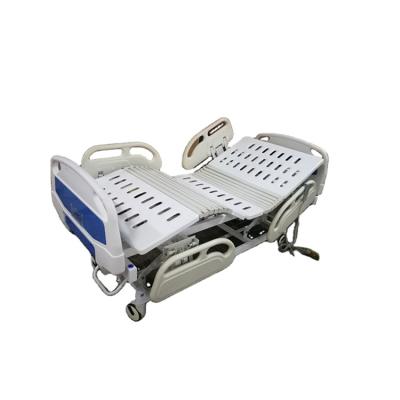 China BT-AE103 metal cheap hospital 3 function hospital bed electric medical patient bed with ABS rails wheels price for sale