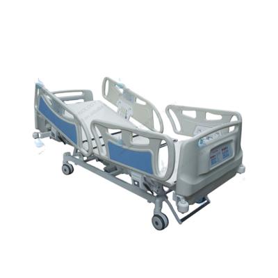 China Metal Function Hospital Bed BT-AE002 5 ICU Electrical Medical Translucent ICU Bed X Ray ABS Rails Price for sale