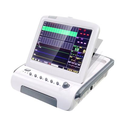 China Steel Baby Twins Touch Screen Hospital Maternal Price BT-PM9B and Fetal Portable Prenatal Fetal Doppler Monitoring Machine with Trolley for sale