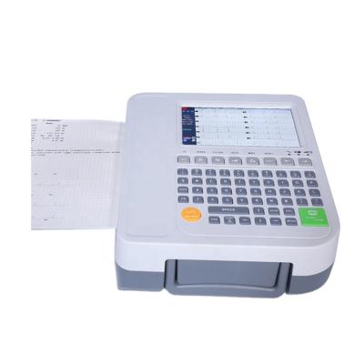 China Medical portable ecg machine 12 channel hospital prices BT-ECG12 room equipment 6 leads steel surgical medical 3 channels for sale