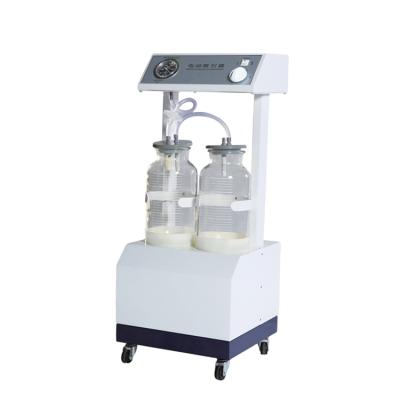 China Hospital BT-SUC3 Portable Mobile Medical Suction Equipment Sputum Suction Device Two Cheap Electric Bottles Medical Suction Machine for sale