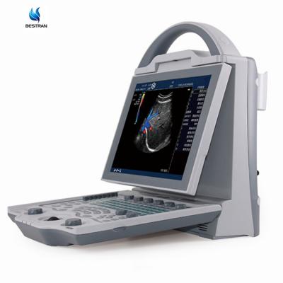 China Full Digital BT-VUD61 metal animal clilic device with convex probe portable pet abdomen ultrasound scanner veterinary machine for sale