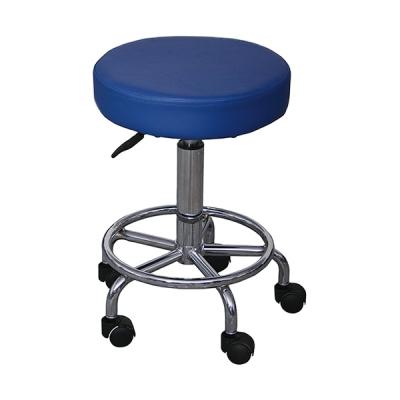 China BT-DS008 Traditional Chrome Steel Fender PU Seat Wheels Soft Clinic Doctor Chair Hospital Stool for sale