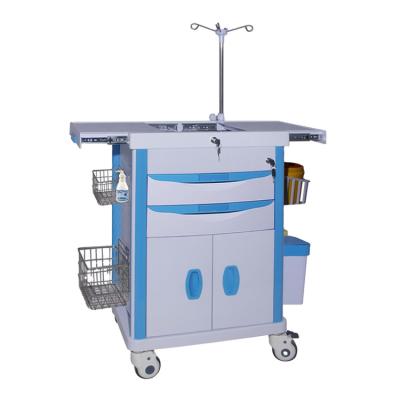 China Aluminum & BT-EYN14 China Factory ABS Mobile Plastic Hospital Equipment Clinic Furniture ABS Medical Trolley Trolley for sale