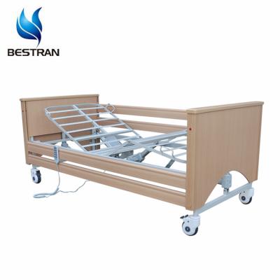 China Hot hospital bed! ! ! BT-AE027 Wooden Electric Long Term Care Hospital Beds Home Care Nursing Bed for sale