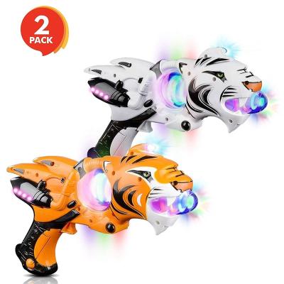 China Blinkee Cosplay Light Up Gun - Spinning Barrel Space Light Up Toy - Laser Space Blaster Toy - Noise Making - Super Spinning For Kids for sale