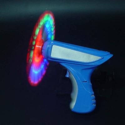 China ABS Light Up Spinner Windmill Flasher Gun with Sound Light Up Mini Windmill Blaster Gun Flasher, Mini Windmill Blaster Gun for sale